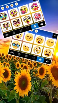 Sunflower Field Theme android App screenshot 1