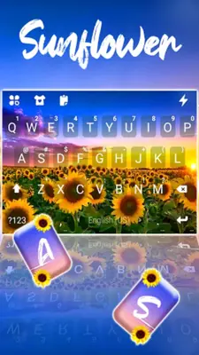 Sunflower Field Theme android App screenshot 3